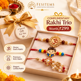FesiTems Raksha Bandhan Kit (Royal Kit)