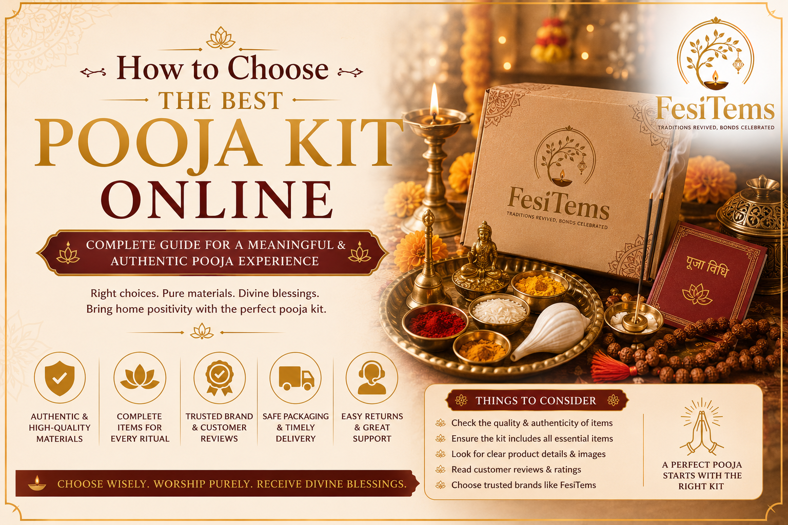 How to Choose the Best Pooja Kit Online
