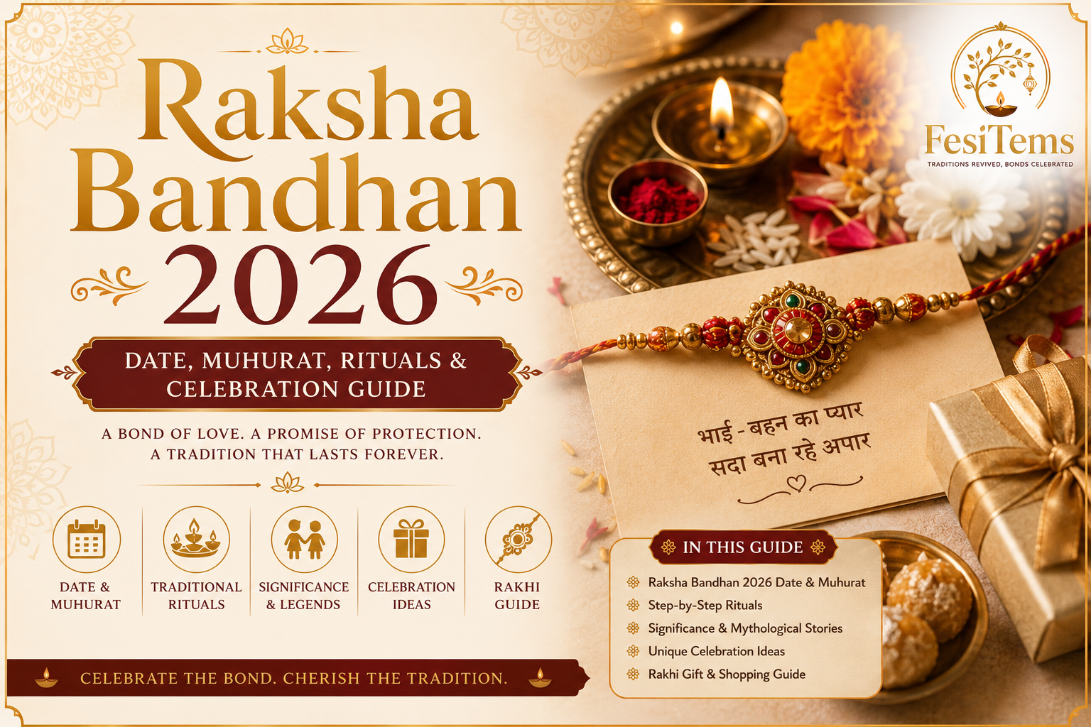Raksha Bandhan 2026: Date, Muhurat, Rituals, Significance & Complete Celebration Guide
