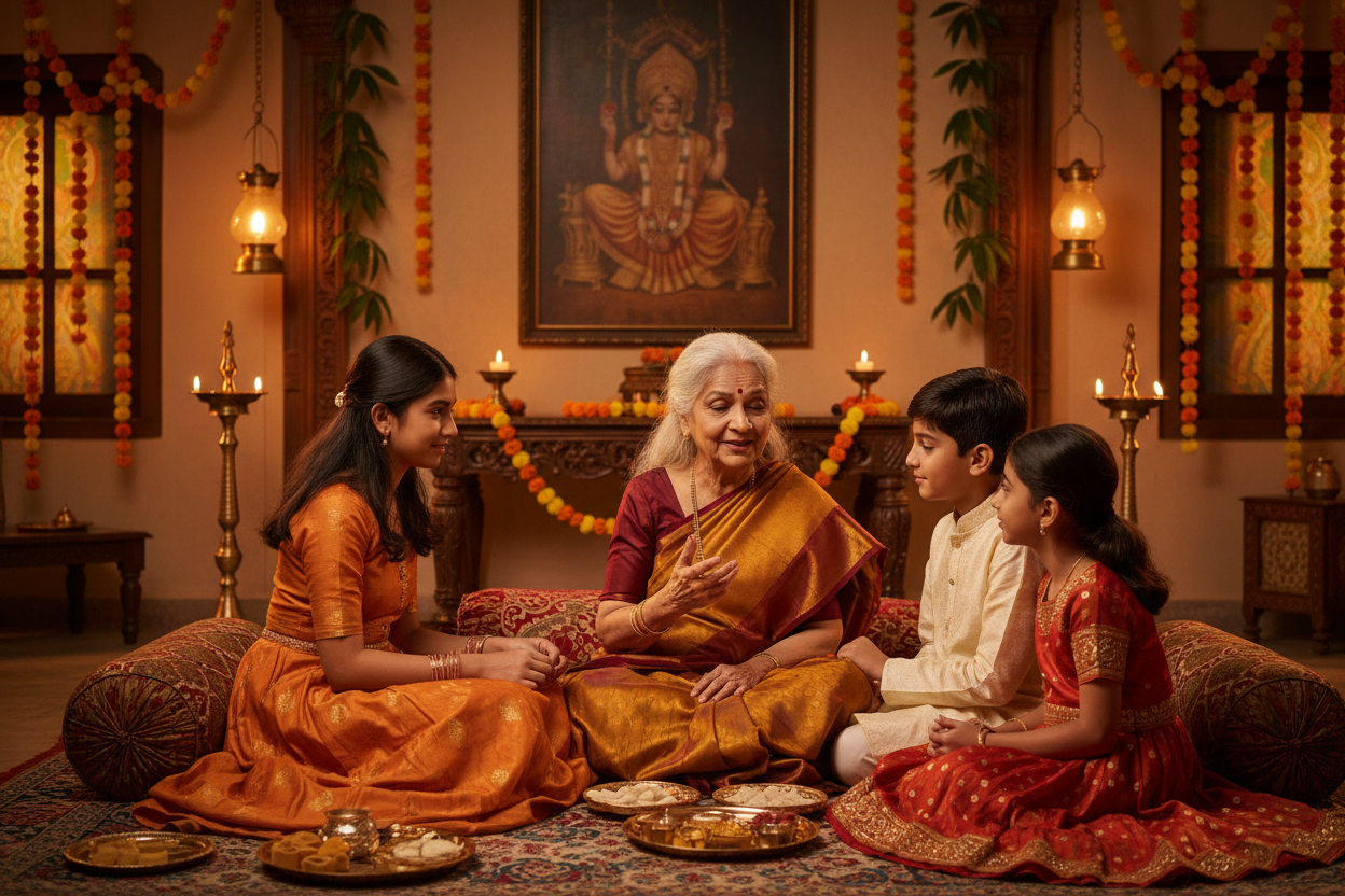 How Grandmothers Kept Indian Traditions Alive — And What Happens When They're Gone