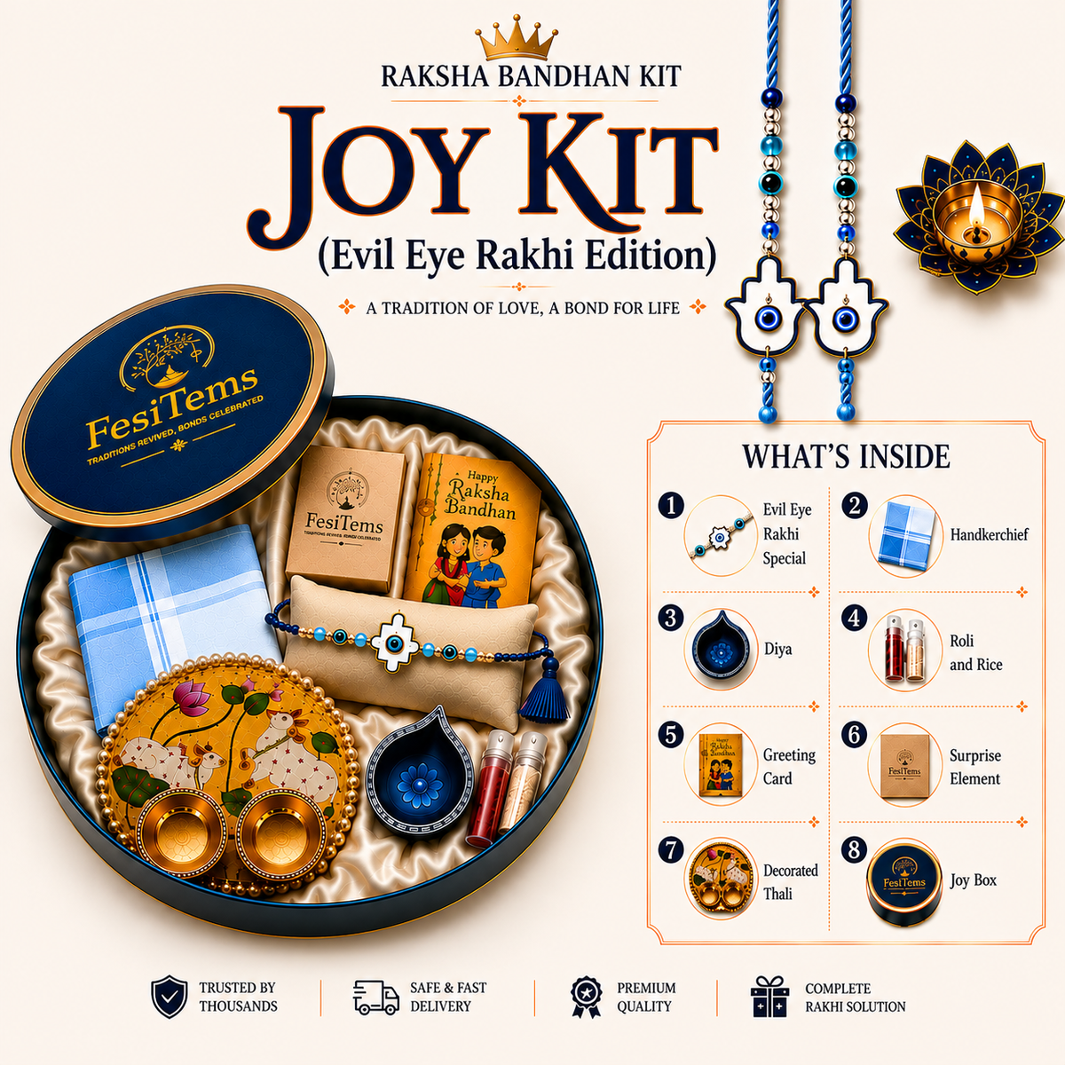 FesiTems Joy Rakhi Kit