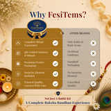 FesiTems Raksha Bandhan Kit (Royal Kit)